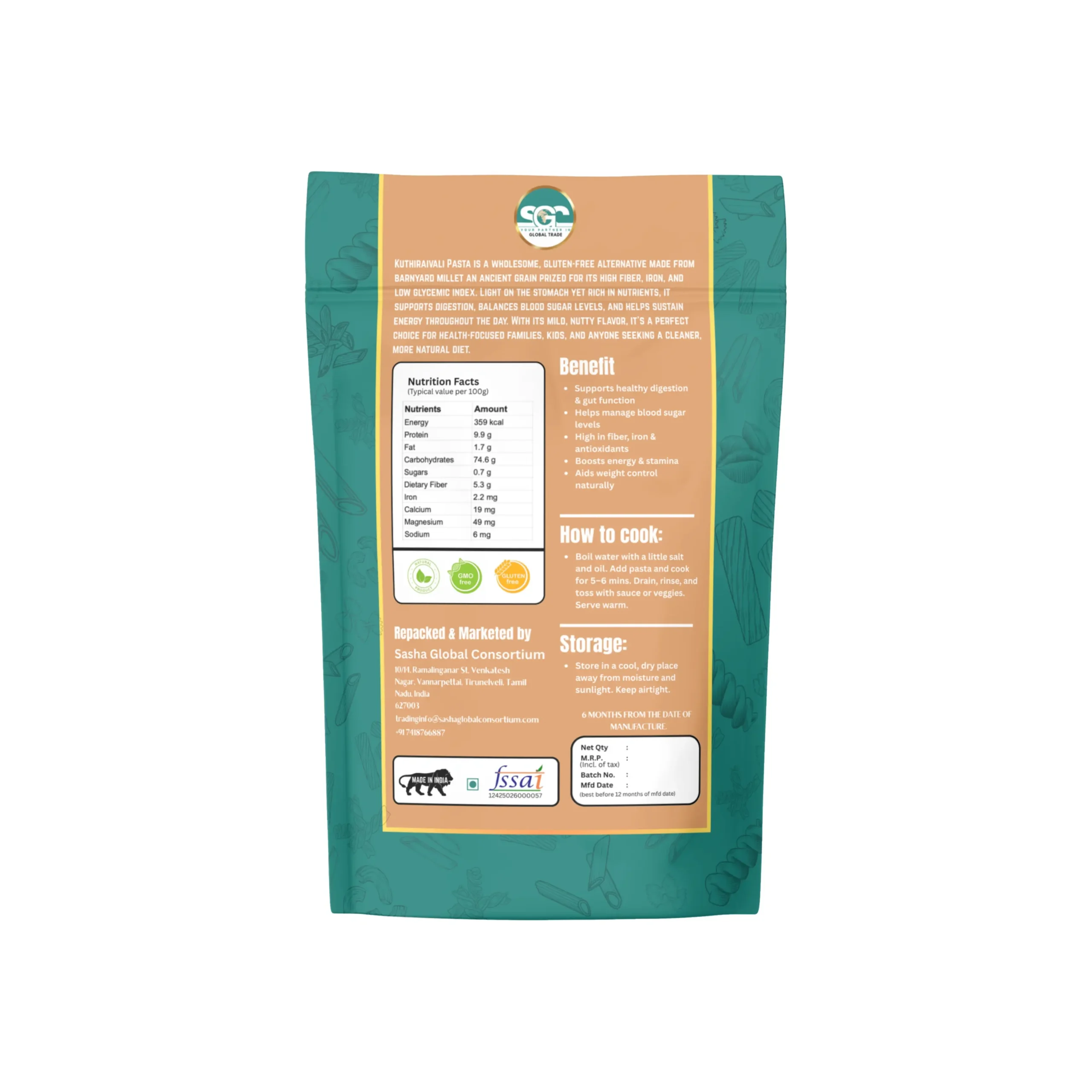 Kuthiraivali Pasta - Image 2