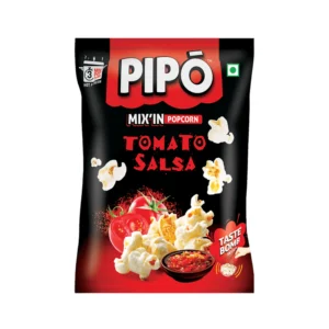 Popcorn Mixin Tomato Salsa