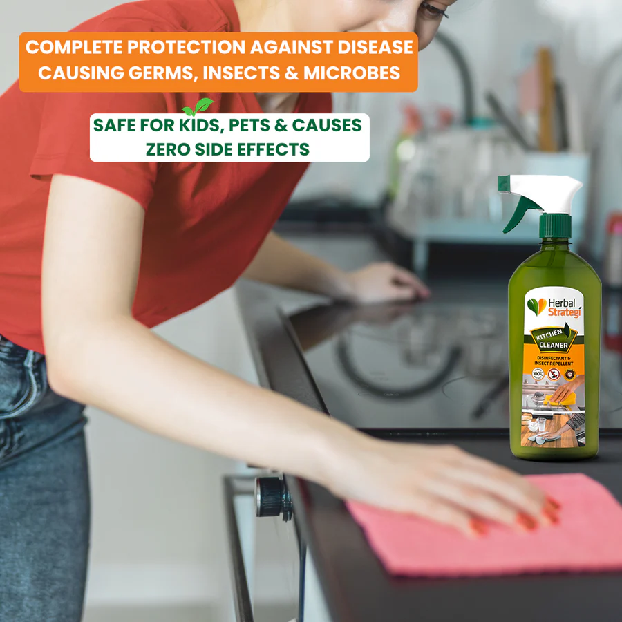 Herbal Kitchen Cleaner, Disfectant & Insect Repellent - Image 3