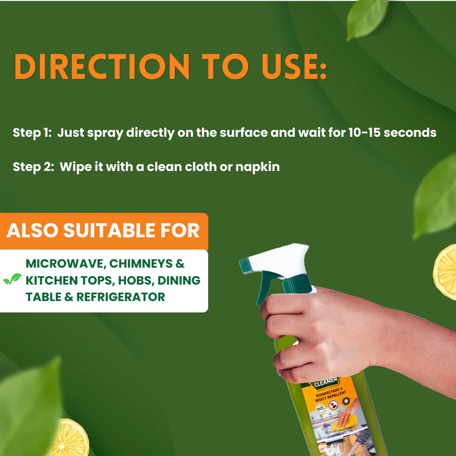 Herbal Kitchen Cleaner, Disfectant & Insect Repellent - Image 7