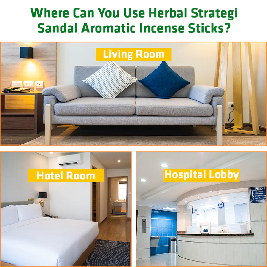 Herbal Aromaric Incense Sticks (Vetiver) - Image 4