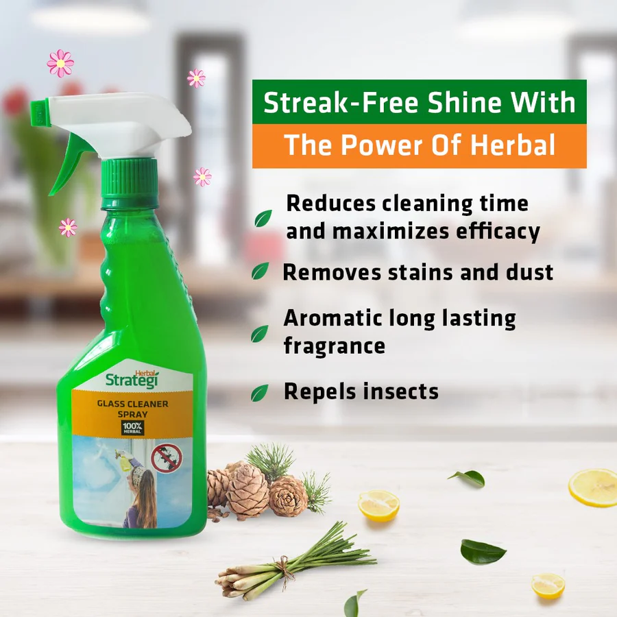 Herbal Glass Cleaner, Disfectant & Insect Repellent - Image 6