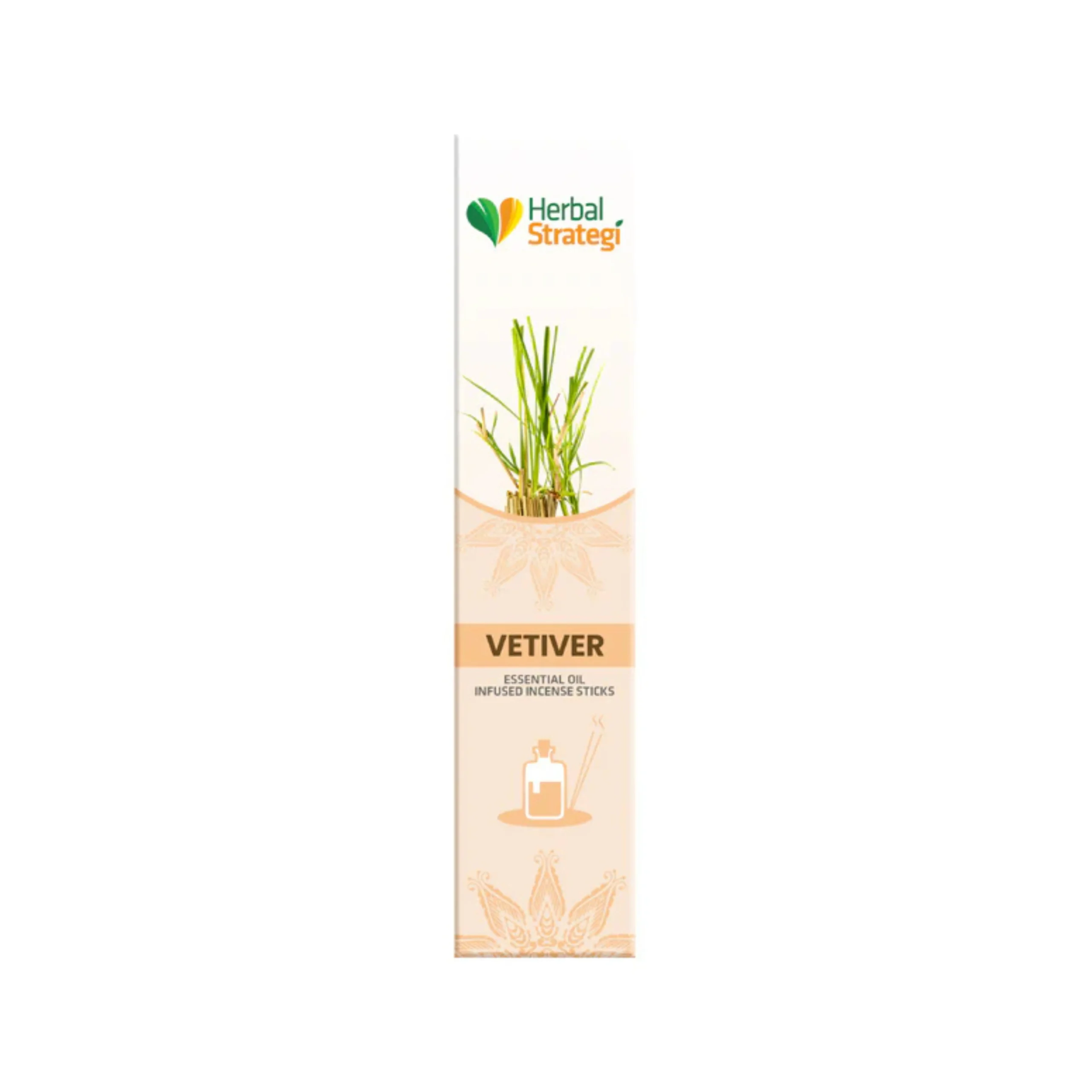 Herbal Aromaric Incense Sticks (Vetiver)