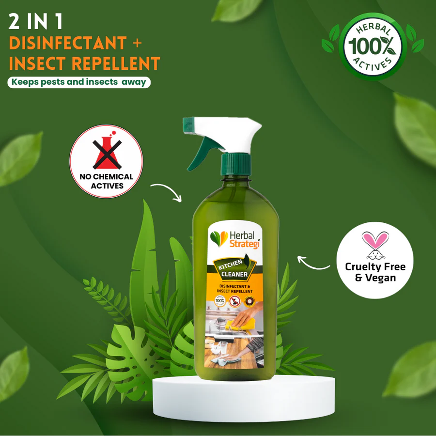 Herbal Kitchen Cleaner, Disfectant & Insect Repellent - Image 4