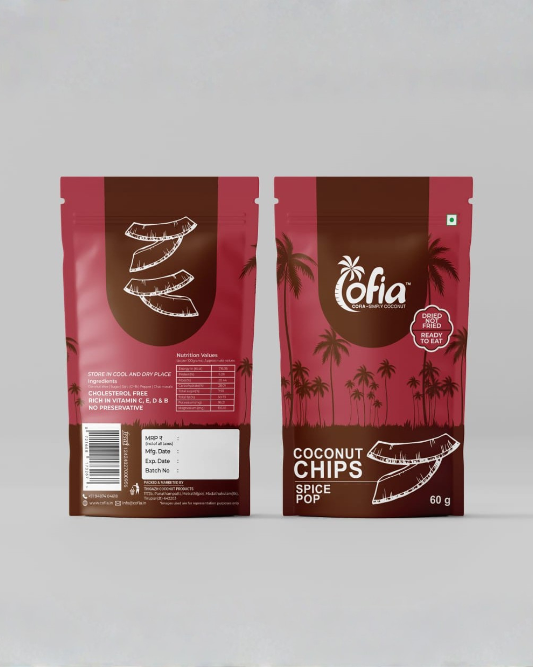 Spice Pop Coconut Chips - Image 2